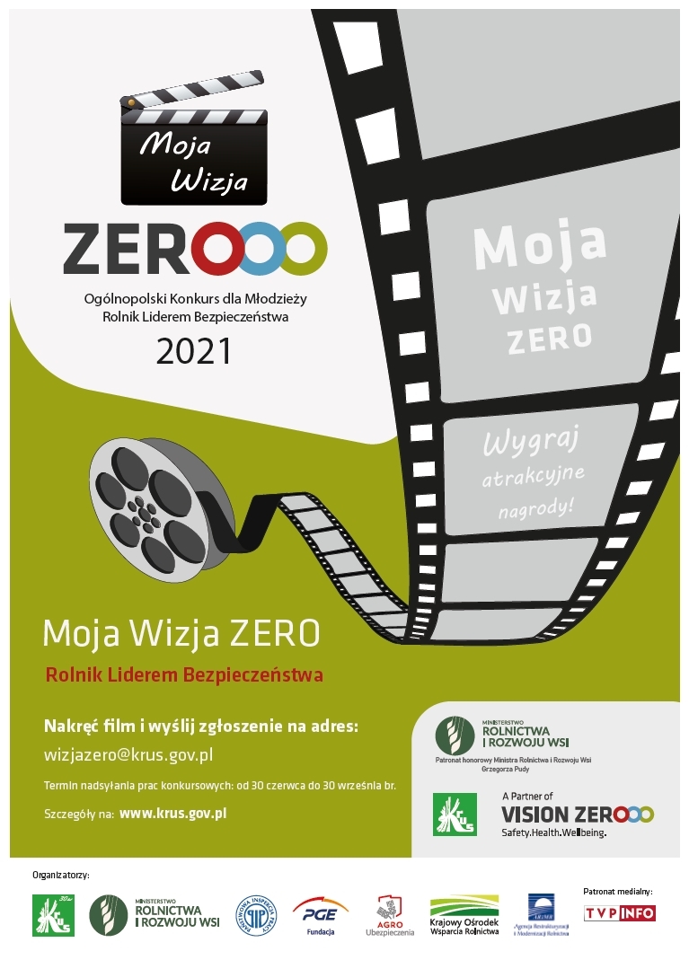 Plakat Moja Wizja Zero